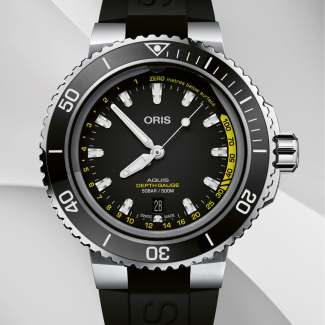 Oris Aquis Depth Gauge Automatic Men s