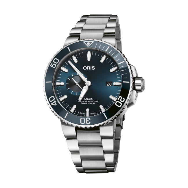 Oris Aquis Small Second Date Automatic Men s