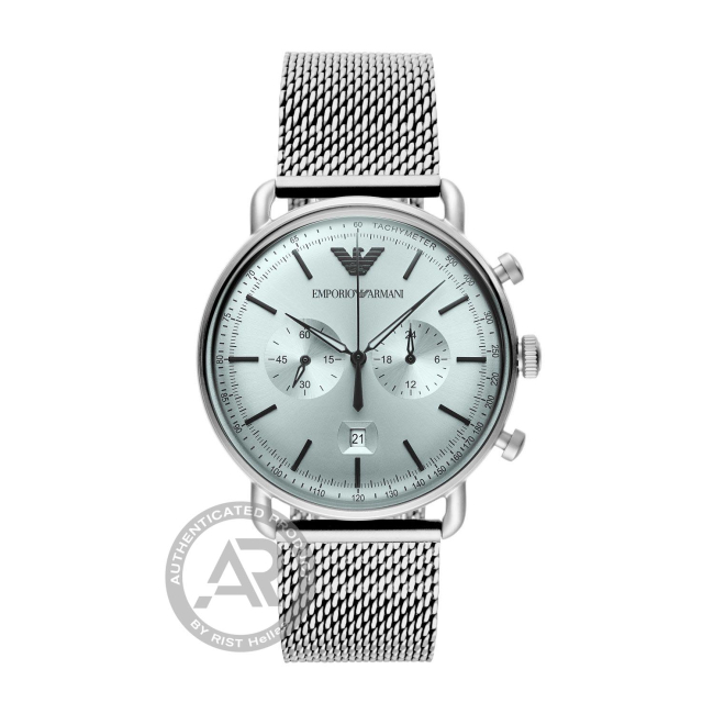 Emporio armani mesh watch new arrivals