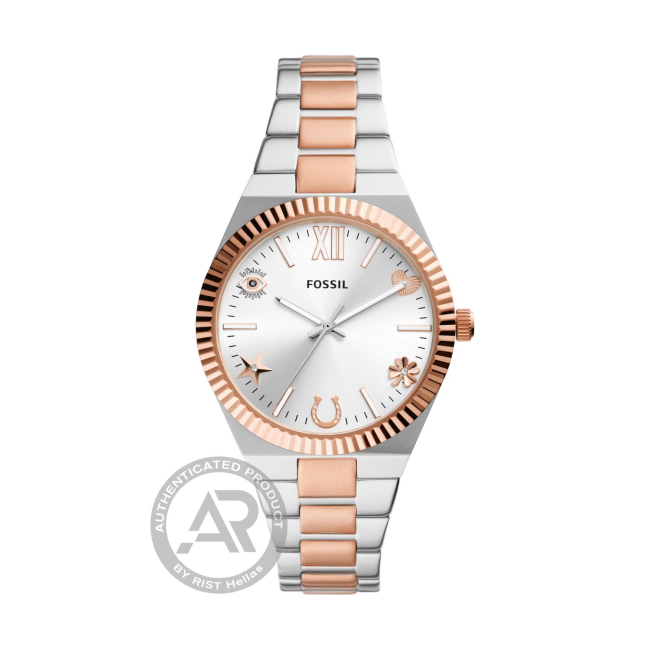 Fossil Scarlette Two Tone Stainless Steel Ladies