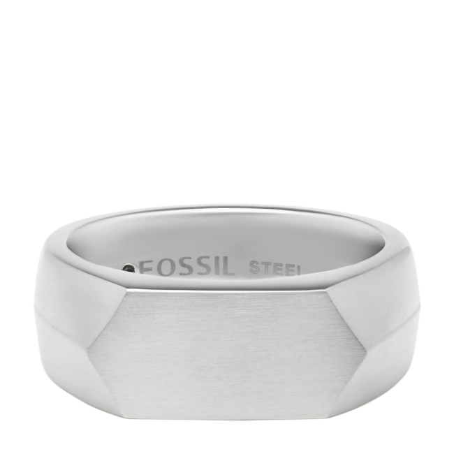 Fossil on sale steel ring