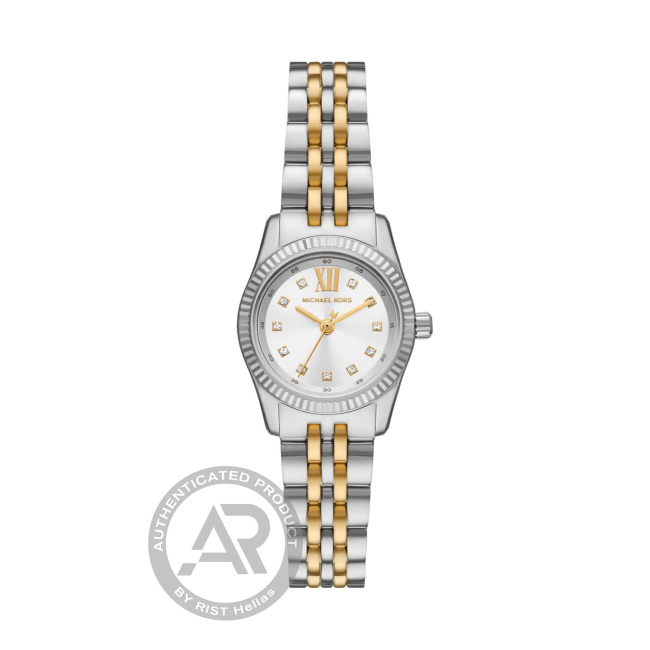 Lexington two tone watch michael kors new arrivals