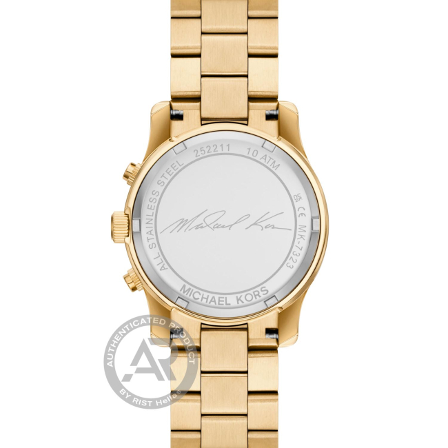 All gold mk watch best sale