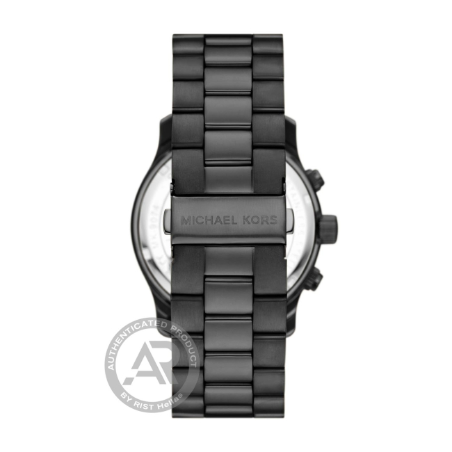 Michael Kors Runway Black Stainless Steel