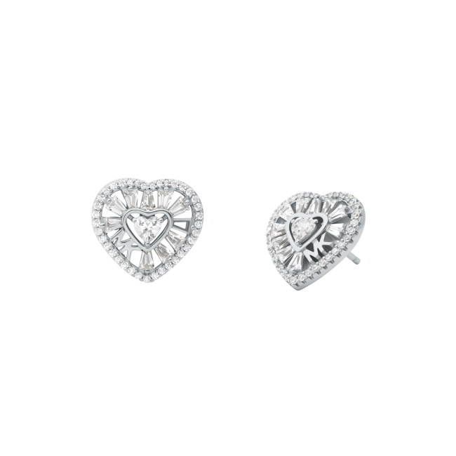 Michael kors cheap love heart earrings