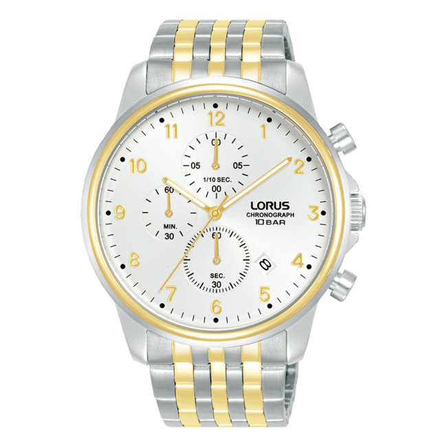 LORUS Dress Two Tone Stainless Steel Men s