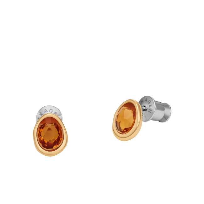 Skagen sea 2024 glass earrings