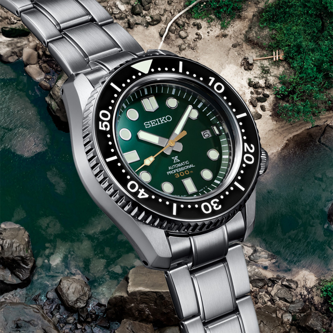 Seiko automatic hotsell professional 300m green