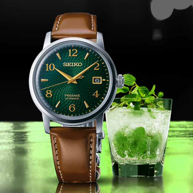 SEIKO Presage Cocktail Time Mojito Automatic Men s