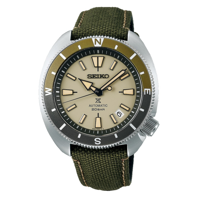 Seiko turtle green discount dial